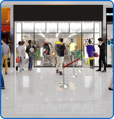 アパレルショップ様向けおしゃれなディスプレイ店舗什器。 - 店舗用品