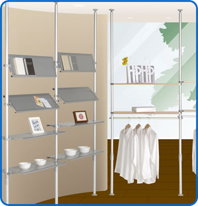 アパレルショップ様向けおしゃれなディスプレイ店舗什器