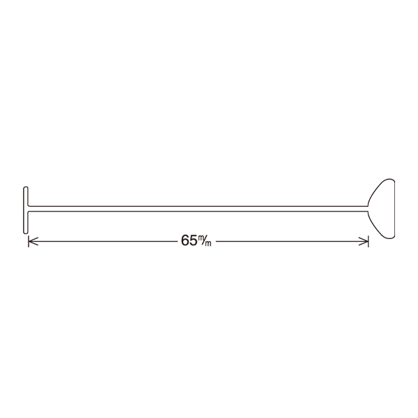 バノックピン U-Pin Ux-65mm店舗用品 運営備品 ピン・タグ付・プライス用品 - 店舗用品のミセダス