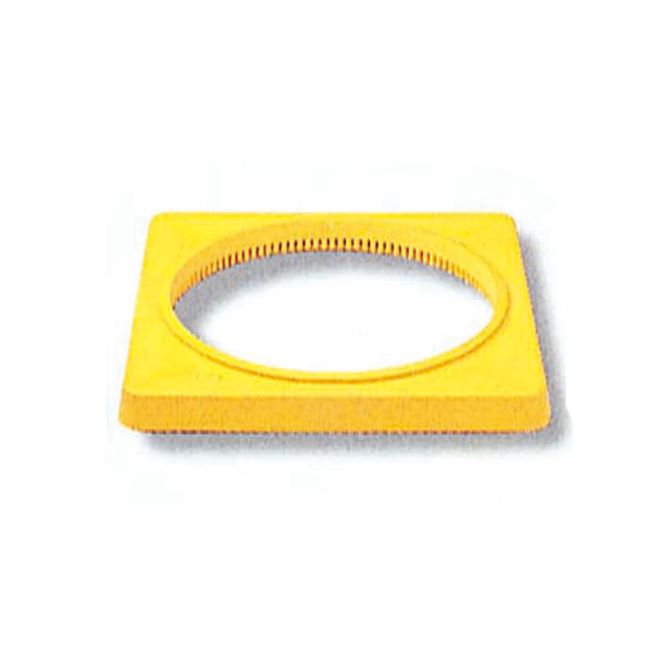 コーン用ベッド (1.5kg) イエロー 安全用品・標識 保安用品 カラーコーン用品