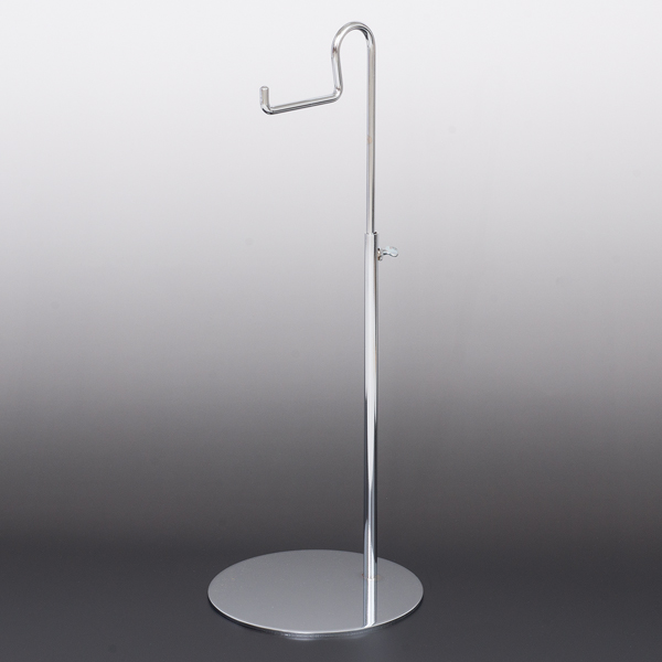 バッグホルダー(クローム) 店舗用品/演出・ディスプレイ什器用品/バッグ・帽子用ディスプレイ什器 バッグスタンド