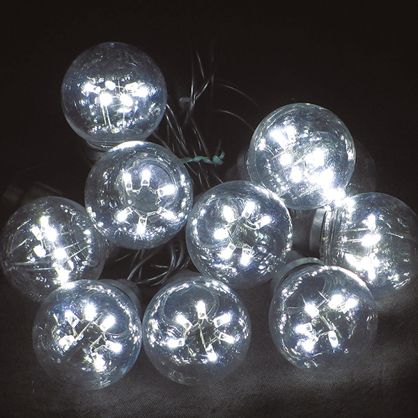 LED電球グローブ球 ホワイト