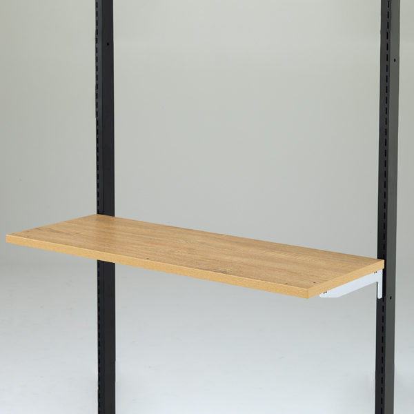 木棚セット W900×D350 ラスティック - 店舗用品のミセダス