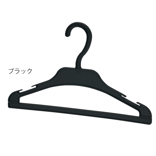 子供用プラスチック製ハンガーグレー 10本入 店舗用品 販促用品 陳列什器