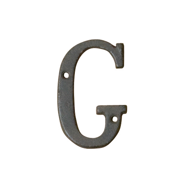 アイアンアルファベット G 店舗用品のミセダス