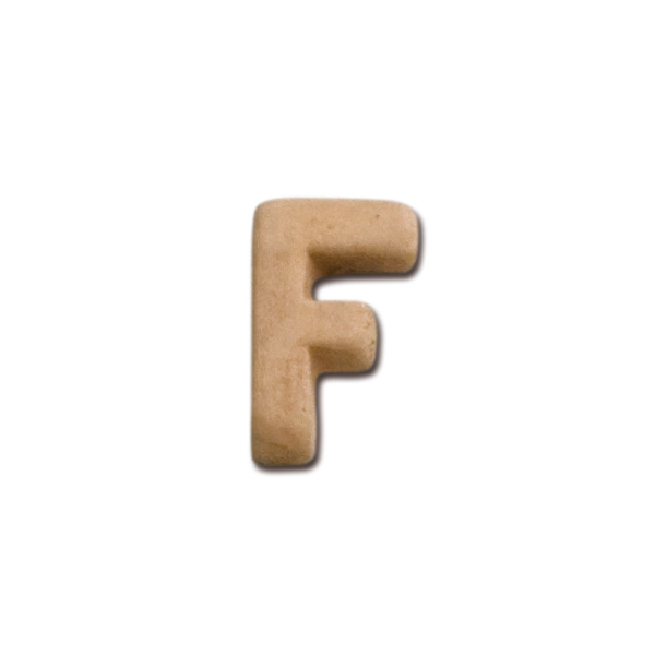 テラコッタアルファベット 大文字 F 店舗用品のミセダス