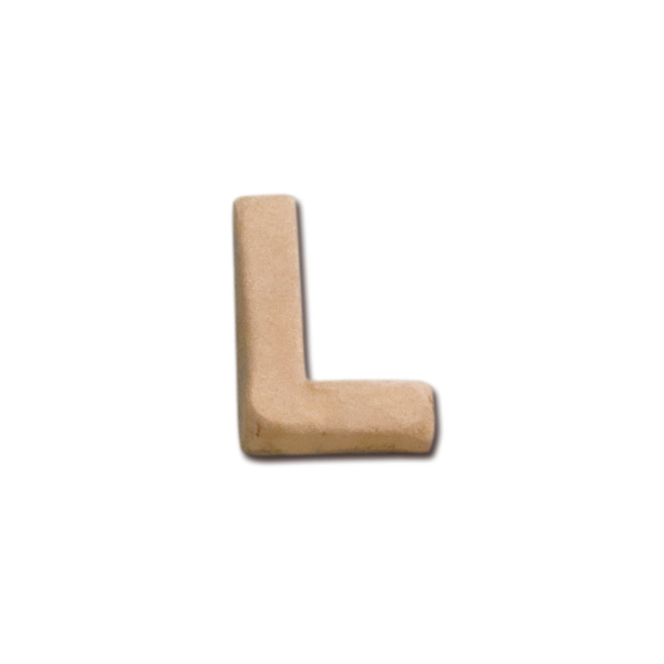 テラコッタアルファベット 大文字 L