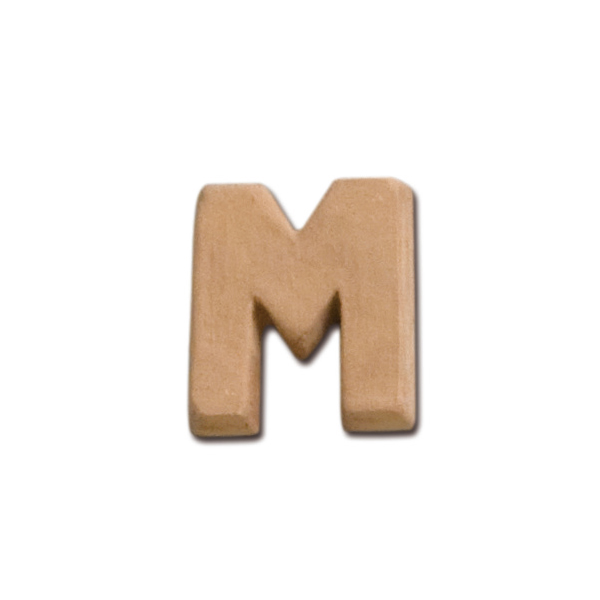 テラコッタアルファベット 大文字 M