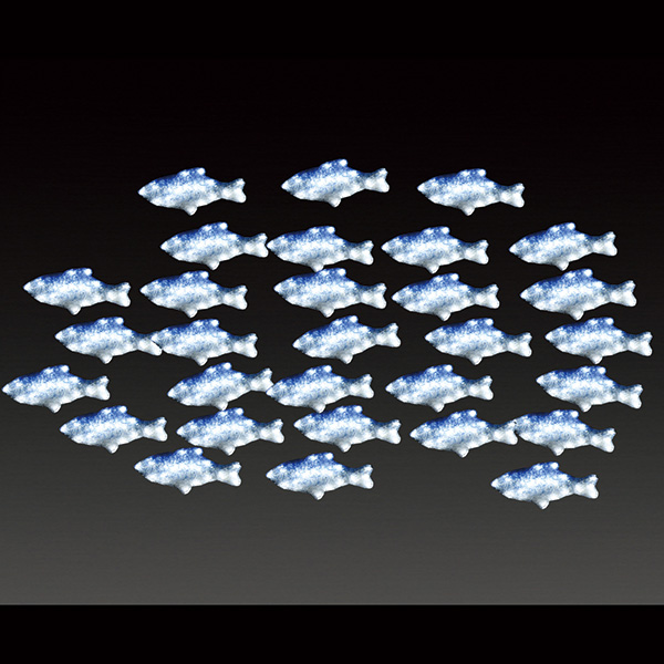 LEDクリスタルグロー 魚群