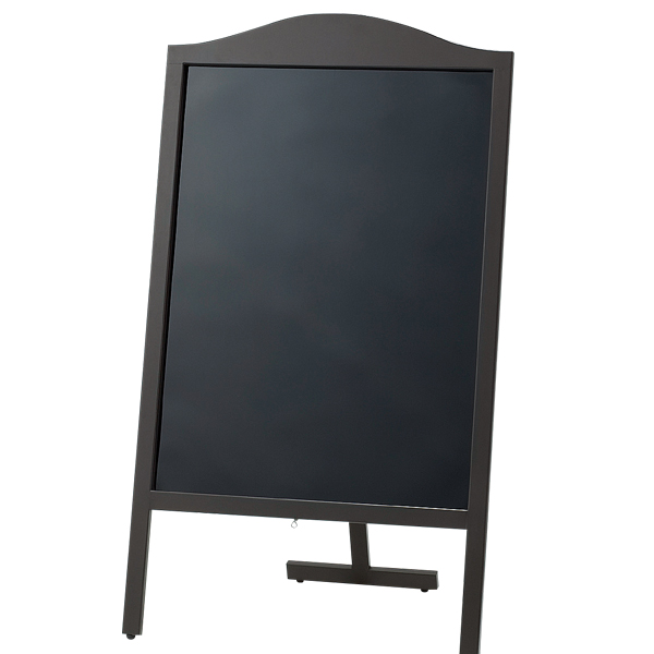 ヤマガタメニューボードスタンド YBD90-1 片面 木製 マーカー用 W650mm
