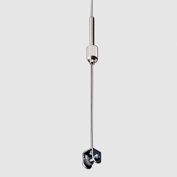 ワイヤーディスプレイシステムE φ1.0×1000mm 店舗用品 展示用品