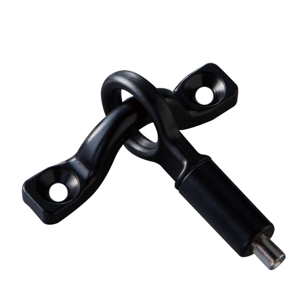 レール用パーツ 角度フリー PR-H2B(B) 黒 店舗用品 展示用品
