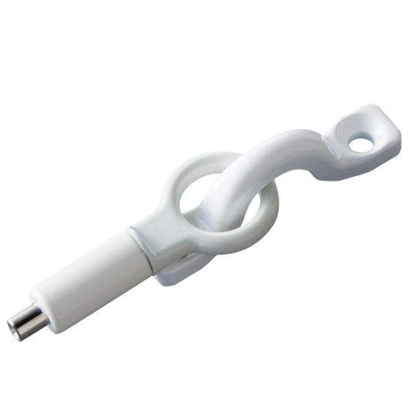 レール用パーツ 角度フリー PR-H2B(W) 白 店舗用品 展示用品