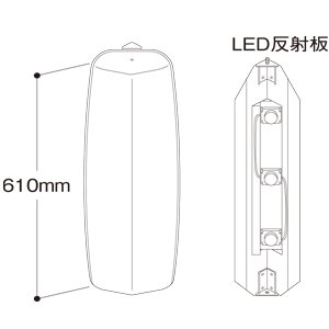 LED光源ファサードサイン ADPACK コーナー エンドセット