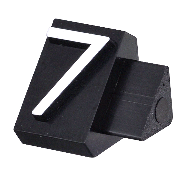 ニュープライスキューブ補充用 L用 単品 黒/白文字 7