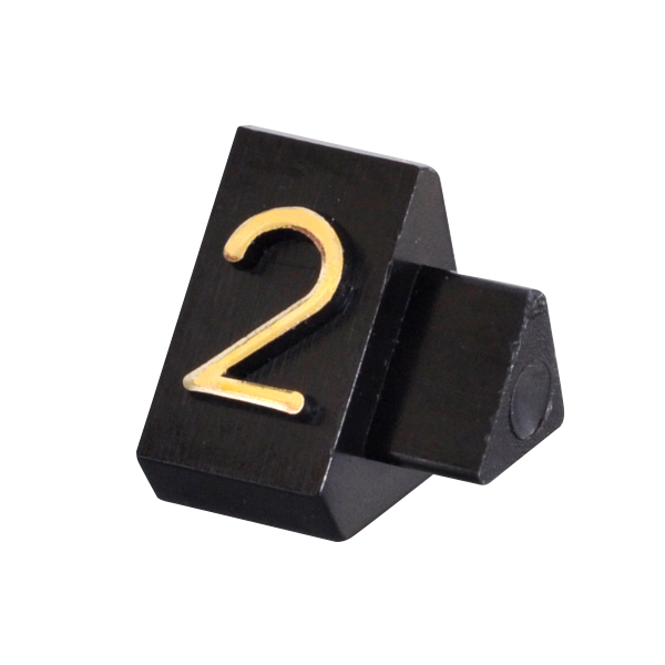 ニュープライスキューブ補充用 M用 単品 黒/金文字 2