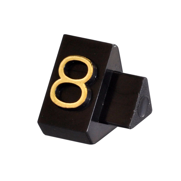ニュープライスキューブ補充用 M用 単品 黒/金文字 8