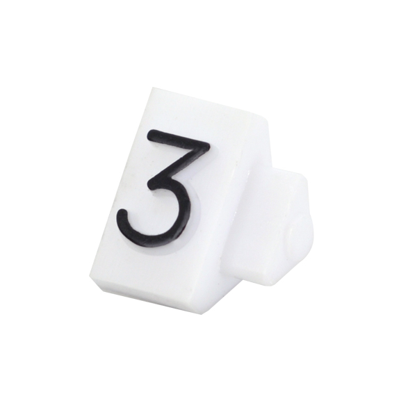 ニュープライスキューブ補充用 S用 単品 白/黒文字 3