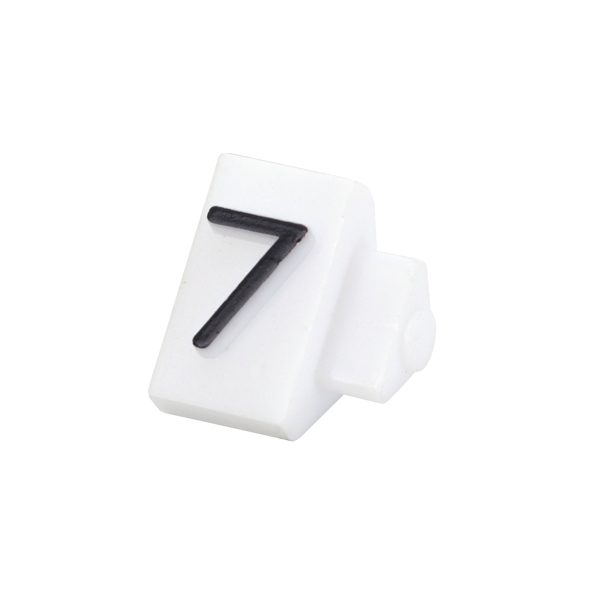 ニュープライスキューブ補充用 S用 単品 白/黒文字 7
