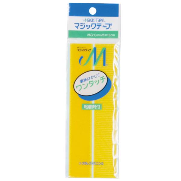 マジックテープ 角型 イエロー 店舗用品 販促POP