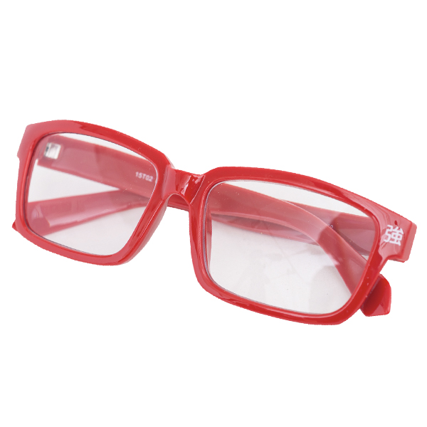 老眼鏡単品 SGS-B13 強度+3.5 レッド 店舗用品 レジ回り用品 カウンター備品