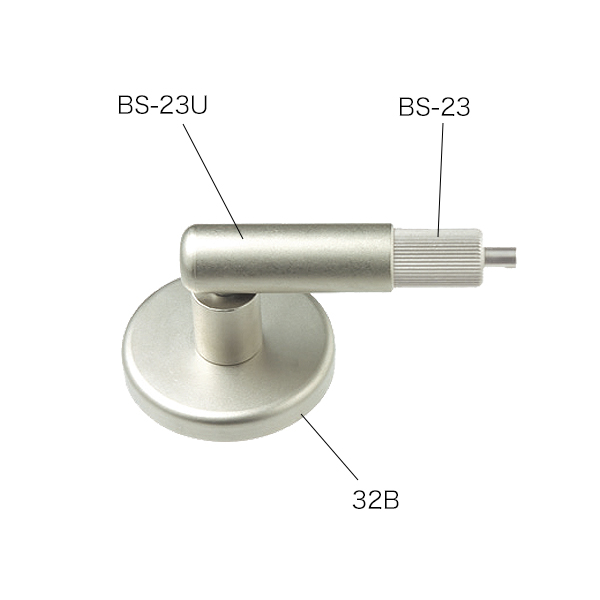 アラカワ ビス止め組み合せ 床金具 BS-23+BS-23U