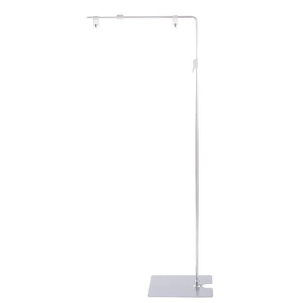 スライド式フロアースタンド サイズ調節可 W500〜830mm H1420〜2330mm