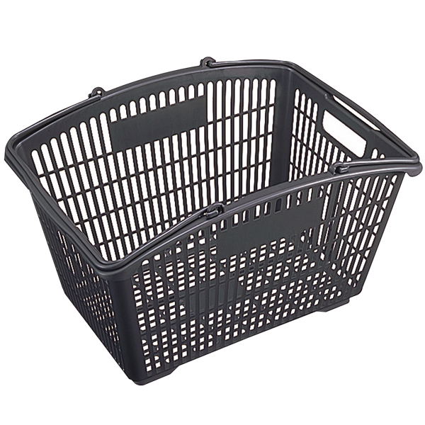 PBバスケット PB-30 ダークグレー 店舗用品 運営備品 ショッピングカート・バスケット 買い物バスケット