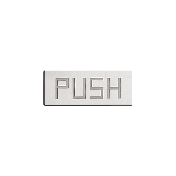 【在庫処分 - 現品限り特価品】ドアサイン(20×50mm) DS8-006 PUSH 店舗用品 運営備品 安全用品・標識 室内表示・屋内標識 ドア表示