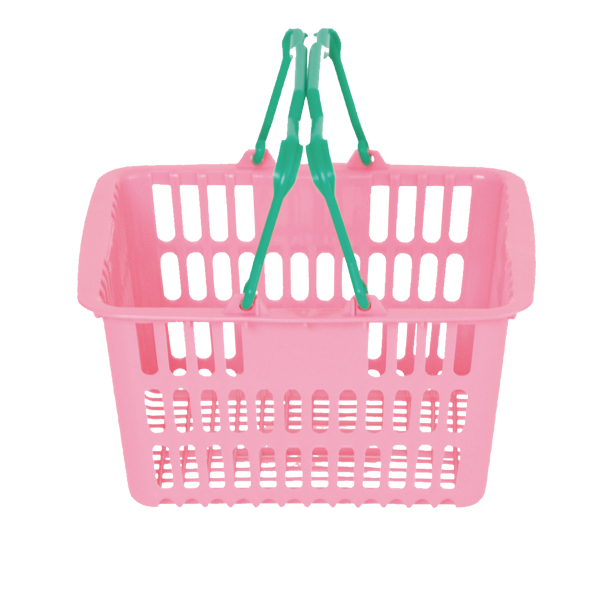 ミニバスケット グッピー SL-1 ピンク 店舗用品 運営備品 ショッピングカート・バスケット 買い物バスケット