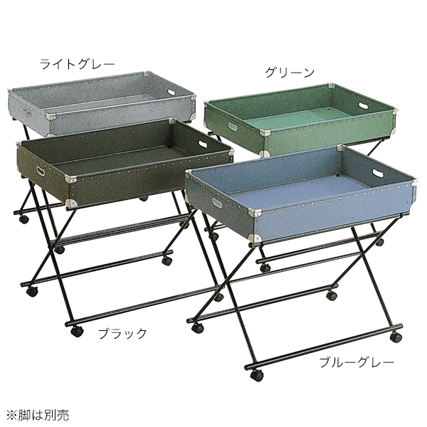 セールワゴンL用上置台 ブラック 深型