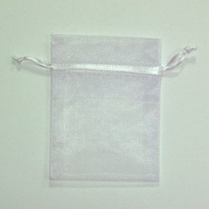 オーガンジーBAG 平袋 L WH 100枚(10枚×10束)