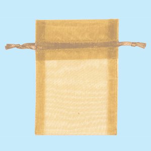 オーガンジーBAG 平袋 LL GD 50枚(10枚×5束)
