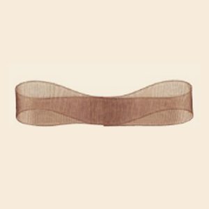 リボン オーガンジー ココア 36x15m