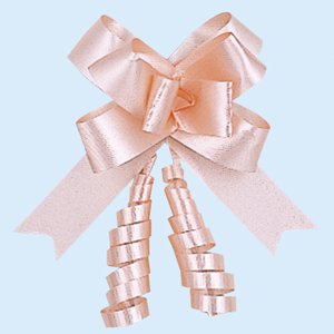 リボンボウ サーモン 15mm 20巻入