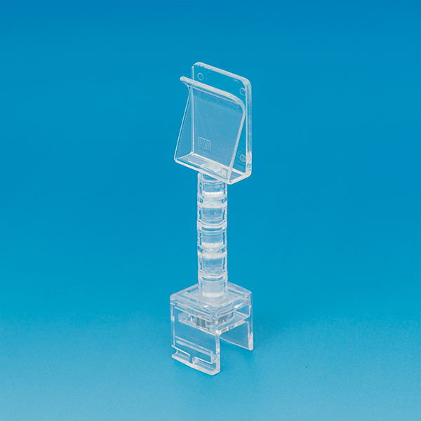 【在庫処分 - 現品限り特価品】角バー用フックPOPベース&KJ-SBC-2KJ1 販促POP 小型POPスタンド