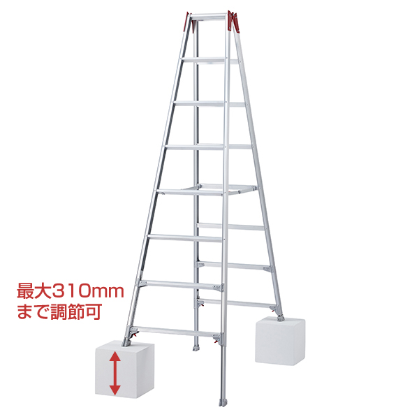【廃番】伸縮式脚立 RYZ H2210