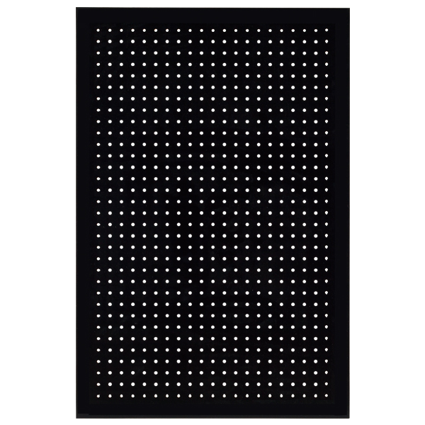 有孔パネル 角バー 600×900ブラック 店舗用品 販促用品 陳列什器 有孔ボード パンチングボード DIY diy