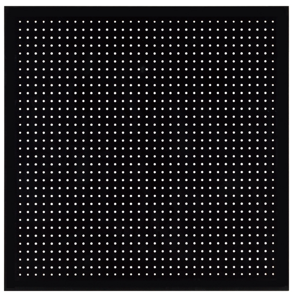有孔パネル スリット 900×900ブラック 店舗用品 販促用品 陳列什器 有孔ボード パンチングボード DIY diy
