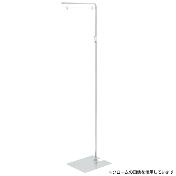 国産フロアスタンド スタンダード ブラック 販促用品 フロアポップスタンド L型