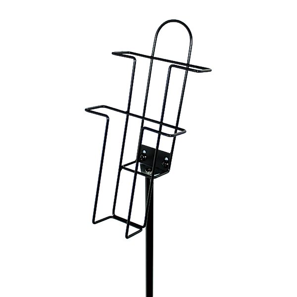 パンフレットスタンド2513 ブラック W210×H1074×D210mm - 店舗用品の