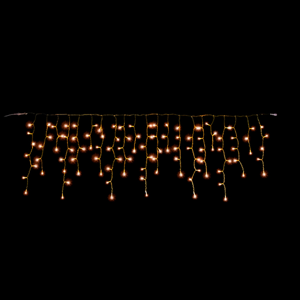 LEDアイスクルライト 防雨仕様IP65 連結可能 ウォームホワイト