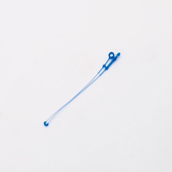 【在庫限り】【在庫処分 - 現品限り特価品】Vロックス No5 青(13cm) 5000本入 店舗用品 運営備品 ピン・タグ付・プライス用品 ロックス・ループロック