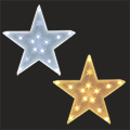 LEDホログラム スター ホワイト