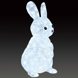LEDクリスタルグロー ウサギ