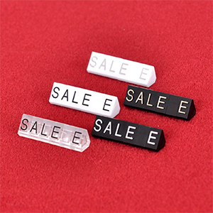 ニュープライスキューブ補充M用 SALE 白/銀文字
