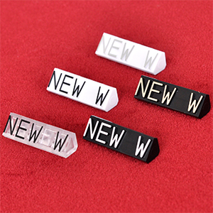 ニュープライスキューブ補充L用 NEW 黒/白文字