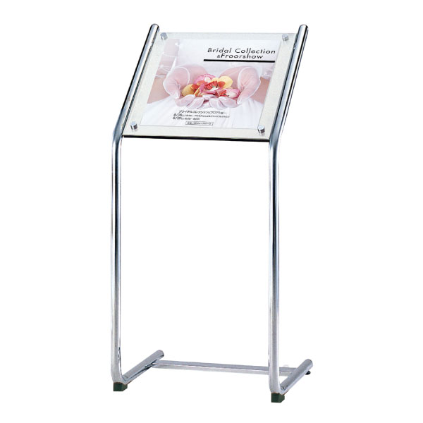 スタンダードスペックスタンド SK-46 透明面板アクリル5mm厚 有効表示サイズW370×H370mm