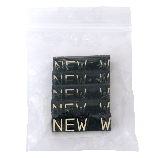 ニュープライスキューブ補充L用 NEW 黒/金文字