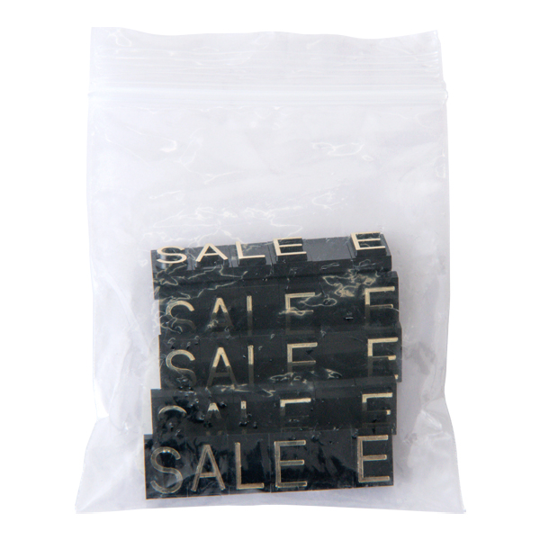 ニュープライスキューブ補充L用 SALE 黒/金文字
